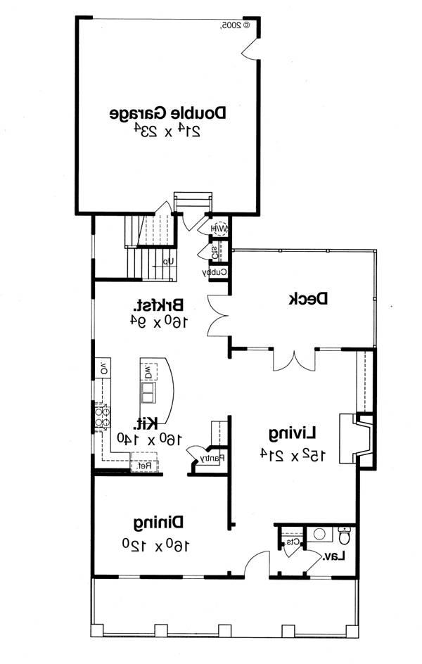 First Floor image of Princeton House Plan